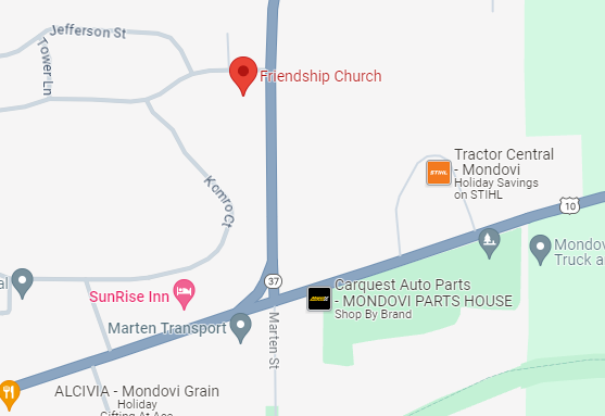Friendship Church location
